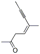 4-Octen-6-yn-2-one, 5-methyl-, (Z)- (9CI) CAS#: 71870-56-9