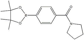 4-(PYRROLIDINE-1-CARBONYL)PHENYLBORONIC ACID, PINACOL ESTER CAS#: 1073353-55-5