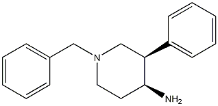 4-Piperidinamine, 3-phenyl-1-(phenylmethyl)-, (3R,4S)- CAS#: 1215036-19-3