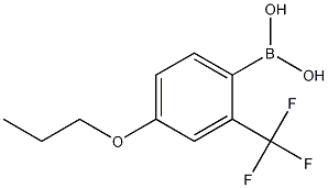 4-Propoxy-2-(trifluoromethyl)phenylboronic acid CAS#: 1186482-51-8