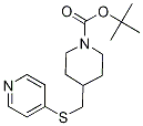 4-(Pyridin-4-ylsulfanylmethyl)-piperidine-1-carboxylic acid tert-butyl ester CAS#: 1353967-26-6