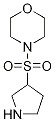 4-(Pyrrolidine-3-sulfonyl)-morpholine CAS#: 1206969-59-6