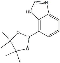 4-(Tetramethyl-1,3,2-dioxaborolan-2-yl)-3H-1,3-benzodiazole CAS#: 1352796-63-4