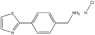 (4-(Thiazol-2-yl)phenyl)MethanaMine hydrochloride CAS#: 1187451-28-0