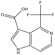 4-(TrifluoroMethyl)-5-azaindole-3-carboxylic acid CAS#: 1190313-29-1