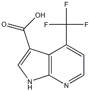 4-(TrifluoroMethyl)-7-azaindole-3-carboxylic acid CAS#: 1190320-72-9