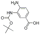 4-aMino-3-((tert-butoxycarbonyl)aMino)benzoic acid CAS#: 1282523-83-4