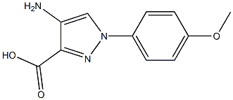 4-amino-1-(4-methoxyphenyl)-1H-pyrazole-3-carboxylic acid CAS#: 1190305-94-2
