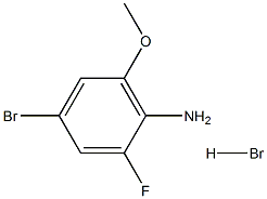 4-broMo-2-fluoro-6-Methoxyaniline HBr CAS#: 1261216-27-6