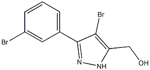 (4-broMo-3-(3-broMophenyl)-1H-pyrazol-5-yl)Methanol CAS#: 1239730-15-4