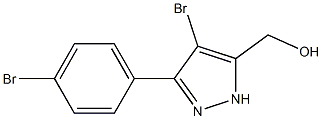 (4-broMo-3-(4-broMophenyl)-1H-pyrazol-5-yl)Methanol CAS#: 1239460-39-9