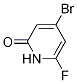 4-broMo-6-fluoro-2(1H)-pyridinone CAS#: 1227597-80-9