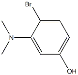 4-bromo-3-(dimethylamino)phenol CAS#: 1243354-86-0