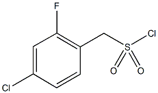 (4-chloro-2-fluorophenyl)methanesulfonyl chloride CAS#: 1308384-53-3