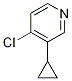 4-chloro-3-cyclopropylpyridine CAS#: 1346544-23-7