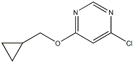 4-chloro-6-(cyclopropylmethoxy)pyrimidine CAS#: 1249603-83-5