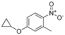 4-cyclopropoxy-2-Methyl-1-nitrobenzene CAS#: 1243401-95-7
