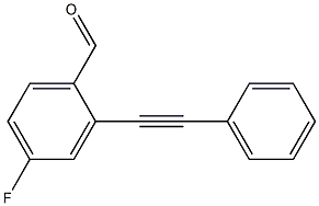 4-fluoro-2-(phenylethynyl)benzaldehyde CAS#: 1189207-30-4