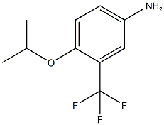 4-isopropoxy-3-(trifluoromethyl)aniline(SALTDATA: HCl) CAS#: 70338-45-3