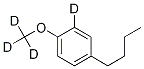 4-n-Butylanisole--d4 CAS#: 1219804-78-0