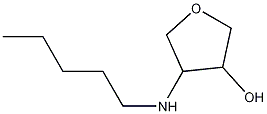 4-(pentylamino)tetrahydrofuran-3-ol CAS#: 1178075-08-5