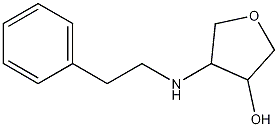 4-(phenethylamino)tetrahydrofuran-3-ol CAS#: 1178658-14-4