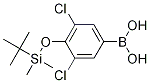 4-(tert-Butyldimethylsilyloxy)-3,5-dichlorophenylboronic acid CAS#: 1150114-46-7