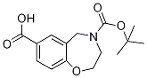 4-(tert-butoxycarbonyl)-2,3,4,5-tetrahydro-1,4-benzoxazepine-7-carboxylic acid CAS#: 1142210-79-4