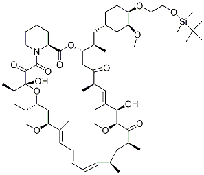 42-O-tert-Butyldimethylsilyloxyethyl-d4 Rapamycin CAS#: 1356839-88-7