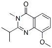 4(3H)-Quinazolinone, 8-methoxy-3-methyl-2-(1-methylethyl)- CAS#: 71182-28-0