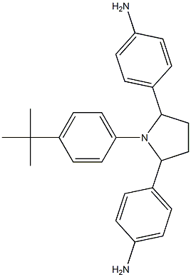4,4'-((2S,5S)-1-(4-(tert-butyl)phenyl)pyrrolidine-2,5-diyl)dianiline CAS#: 1258235-06-1