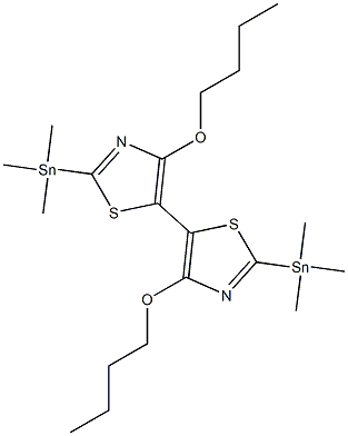 4,4'-Dibutoxy-2,2'-bis(trimethylstannyl)-5,5'-bithiazole CAS#: 1224430-28-7