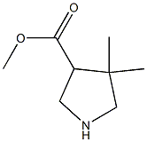 4,4-Dimethyl-pyrrolidine-3-carboxylic acid methyl ester CAS#: 1373223-42-7