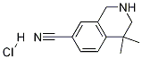 4,4-diMethyl-1,2,3,4-tetrahydroisoquinoline-7-carbonitrile hydrochloride CAS#: 1203682-40-9