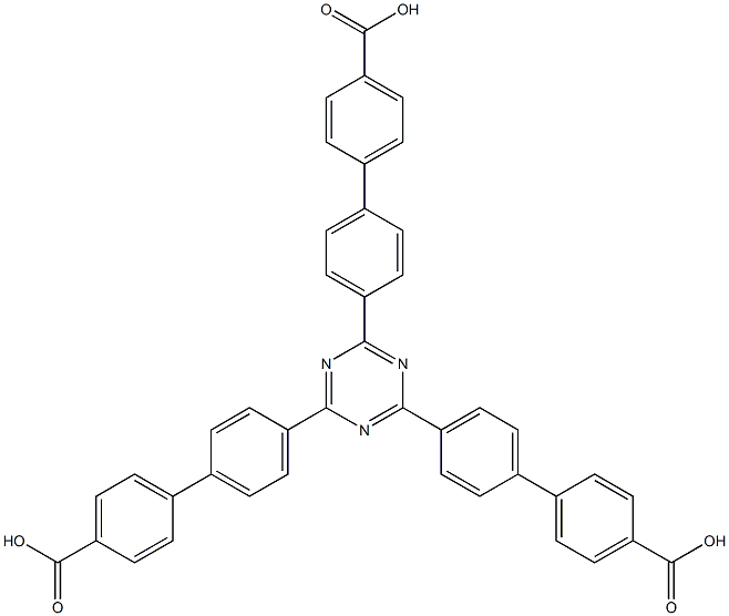 4',4''',4'''''-(1,3,5-triazine-2,4,6-triyl)tris(([1,1'-biphenyl]-4-carboxylic acid)) CAS#: 1331756-62-7