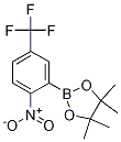 4,4,5,5-Tetramethyl-2-(2-nitro-5-(trifluoromethyl)phenyl)-1,3,2-dioxaborolane CAS#: 1218791-26-4
