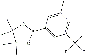 4,4,5,5-Tetramethyl-2-(3-methyl-5-(trifluoromethyl)phenyl)-1,3,2-dioxaborolane CAS#: 1256358-84-5