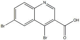 4,6-DibroMoquinoline-3-carboxylic acid CAS#: 1378254-96-6