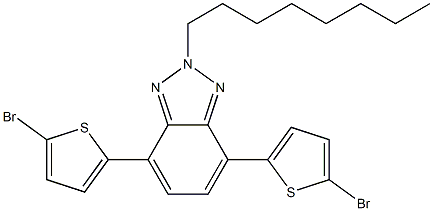 4,7-Bis(5-bromo-2-thienyl)-2-n-octyl-2H-benzotriazole CAS#: 1254062-41-3