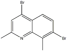 4,7-Dibromo-2,8-dimethylquinoline CAS#: 1189106-79-3
