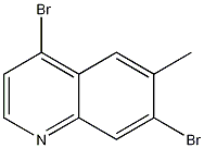 4,7-Dibromo-6-methylquinoline CAS#: 1189107-21-8