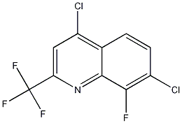4,7-Dichloro-8-fluoro-2-(trifluoromethyl)quinoline CAS#: 1150164-86-5