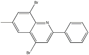 4,8-Dibromo-6-methyl-2-phenylquinoline CAS#: 1189107-04-7
