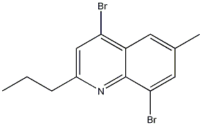 4,8-Dibromo-6-methyl-2-propylquinoline CAS#: 1189107-16-1