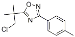 5-(1-CHLORO-2-METHYLPROPAN-2-YL)-3-P-TOLYL-1,2,4-OXADIAZOLE CAS#: 1072944-73-0
