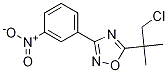 5-(1-Chloro-2-methylpropan-2-yl)-3-(3-nitrophenyl)-1,2,4-oxadiazole CAS#: 1133116-17-2