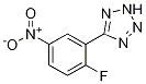 5-(2-Fluoro-5-nitrophenyl)-2H-tetrazole CAS#: 1171938-74-1