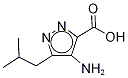 5-(2-Isobutyl)-4-aMino-1H-pyrazole-3-carboxylic Acid CAS#: 1093415-88-3