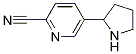 5-(2-Pyrrolidinyl)-2-pyridinecarbonitrile CAS#: 1270543-04-8