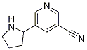 5-(2-Pyrrolidinyl)-3-pyridinecarbonitrile CAS#: 1270380-93-2